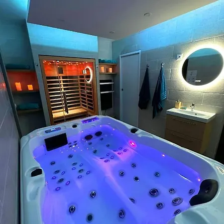 Escapade Relaxante - Spa - Jacuzzi - Sauna - Prives L'Isle-Adam Exterior photo